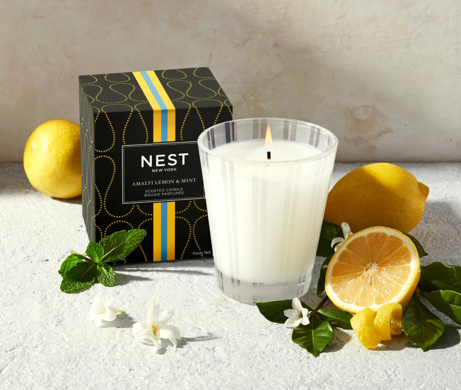 Amalfi Lemon & Mint Classic Candle - Image 3
