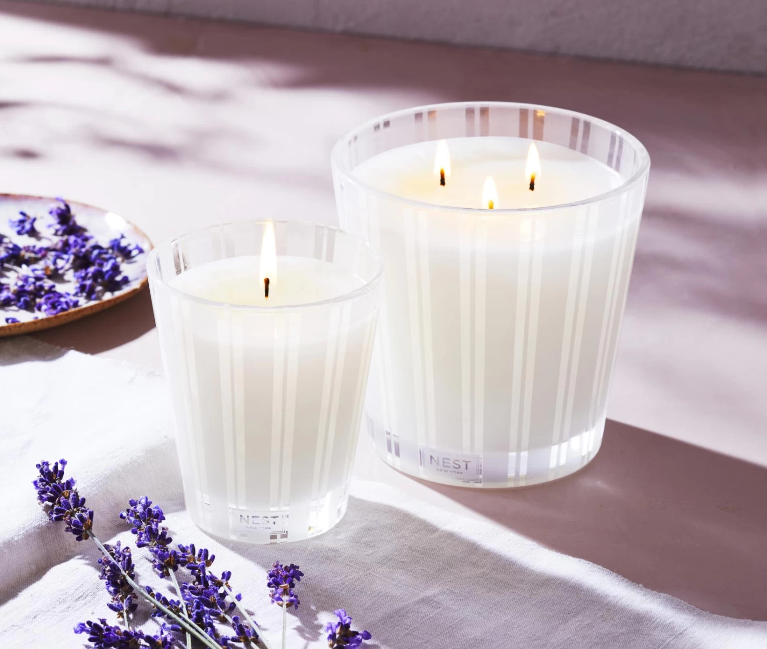 Cedar Leaf & Lavender 3-Wick Candle - Image 4