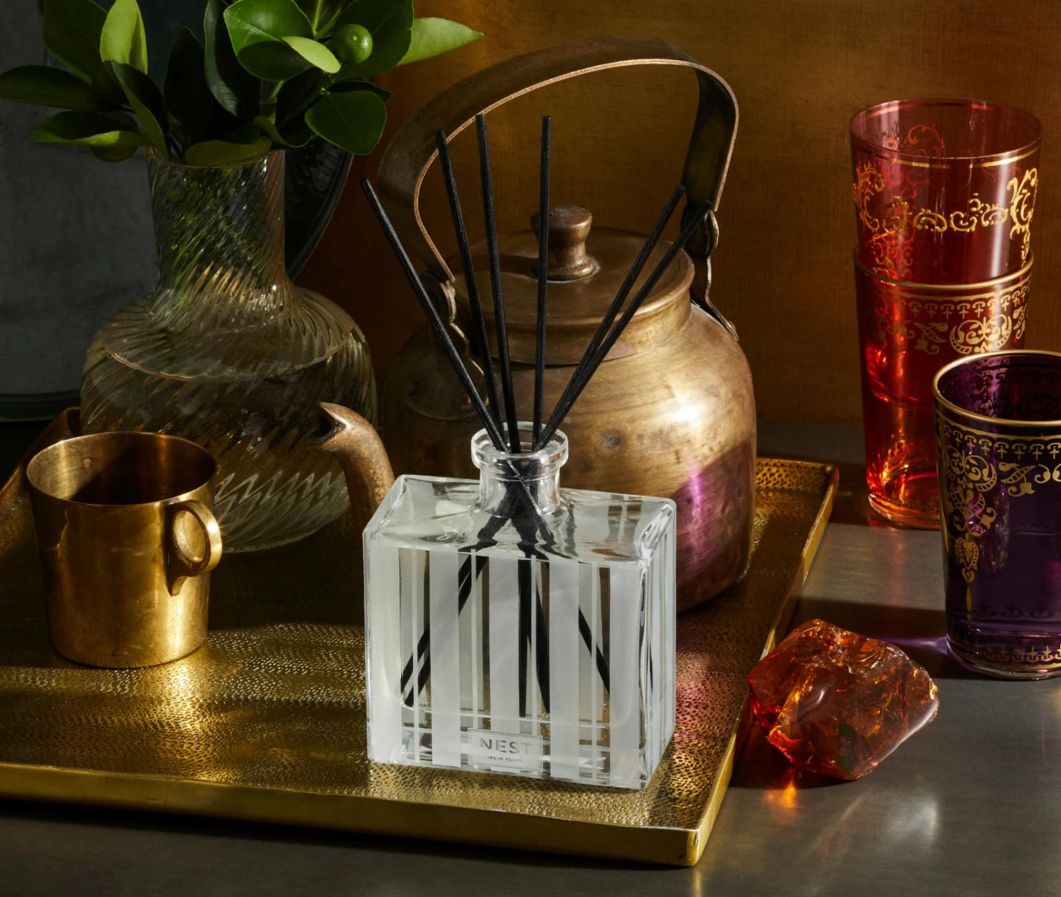 Moroccan Amber Reed Diffuser - Image 2