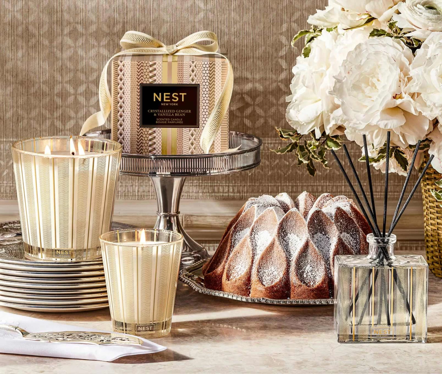 Crystallized Ginger & Vanilla Bean Classic Candle - Image 3