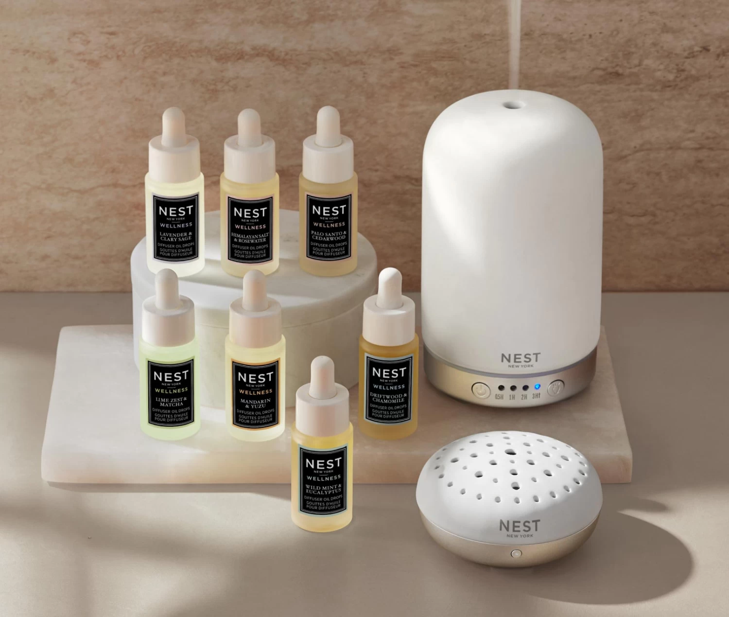 Himalayan Salt & Rosewater Diffuser Oil Drops - Image 3